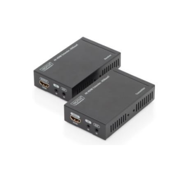 Przedłużacz/Extender DIGITUS DS-55500 HDMI HDBaseT do 70m po Cat.5, IR, UHD