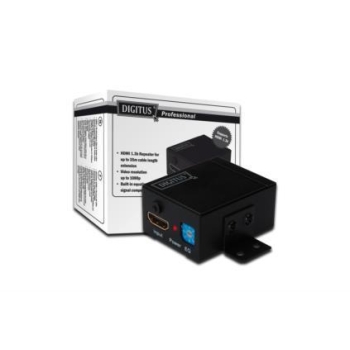 Wzmacniacz sygnału/Repeater HDMI DIGITUS DS-55901 do 35m, 1920x1080p FHD 3D, HDCP