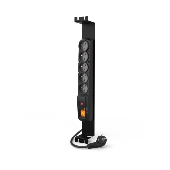 Listwa zasilająca Acar F5 FA RACK IEC 5m czarna