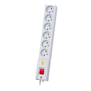 Listwa zasilająca Lestar LX 610 5m szara