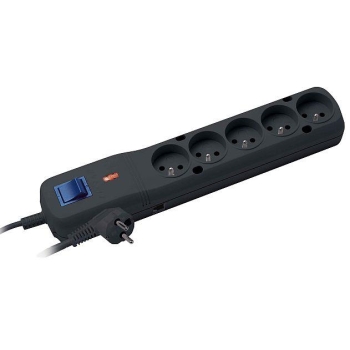 Listwa zasilająca Lestar LVT-530WA 5W 3m czarna