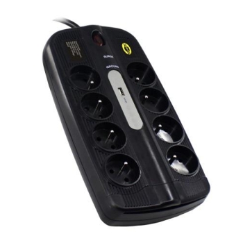Listwa zasilająca przeciwprzepięciowa ORVALDI ORV-8PL USB 3.0