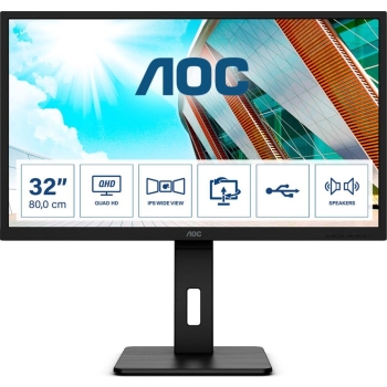 Monitor AOC 31,5" Q32P2 2xHDMI DP 4xUSB 3.1 głośniki