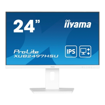 Monitor iiyama 23,8" ProLite XUB2497HSU-W2 IPS FHD 100Hz HDMI DP HUB głośniki