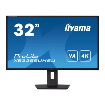 Monitor iiyama 31,5" ProLite XB3288UHSU-B5 VA 2xHDMI DP głośniki - USZ OPAK