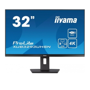 Monitor iiyama 31,5" ProLite XUB3293UHSN-B5 IPS HDMI DP USB-C głośniki