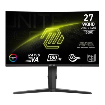Monitor MSI 27" MAG 275CQRF QD E2 2xHDMI DP 4xUSB - USZ OPAK