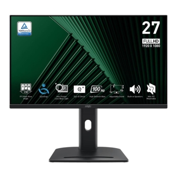 Monitor MSI 27" PRO MP275PG IPS FHD 100Hz HDMI DP VGA głośniki - USZ OPAK