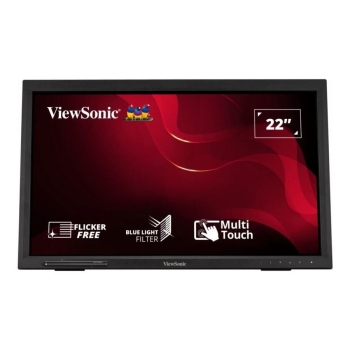 Monitor przenośny dotykowy ViewSonic 21,5" Touch TD2223 (VS18311) HDMI VGA DVI-D 2xUSB USB-B głośniki 2x2W