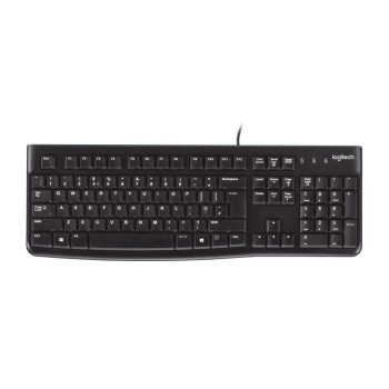 Klawiatura przewodowa Logitech K120 Czarna
