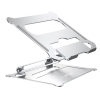 MAXXIMUS FOLD PRO LAPTOP STAND SILVER/SREBRNY, regulowana podstawka