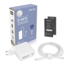 Zasilacz Mitsu 100W USB type C USB-C (white)