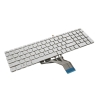 Klawiatura laptopa do HP 250 G7, 255 G7, 15-DA, 15-DB - srebrna (podświetlenie)