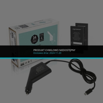 Zasilacz samochodowy Movano 100W USB type C USB-C