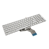 Klawiatura laptopa do HP 250 G7, 255 G7, 15-DA, 15-DB - srebrna (podświetlenie)