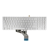 Klawiatura laptopa do HP 250 G7, 255 G7, 15-DA, 15-DB - srebrna (podświetlenie)