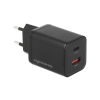 Ładowarka Movano GaN 45W USB-C PD + USB-A (black)