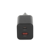 Ładowarka Movano GaN 45W USB-C PD + USB-A (black)