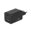 Ładowarka Movano GaN 65W 2x USB-C PD + USB-A (black)