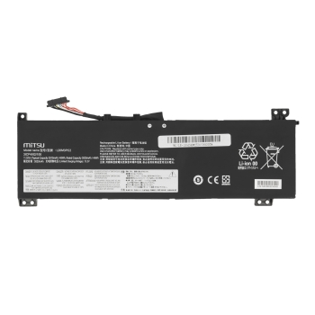Bateria Mitsu do Lenovo IdeaPad Gaming 3 15ACH6, 15IHU6