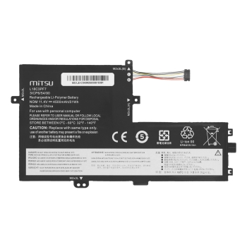 Bateria Mitsu do Lenovo IdeaPad C340-15IIL, S340-15IIL