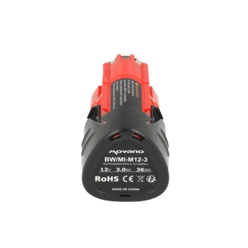 Bateria Movano do Milwaukee C12, M12