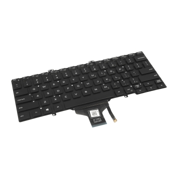 Klawiatura laptopa do Dell Latitude 5410, 7400, 7410 (podświetlana)
