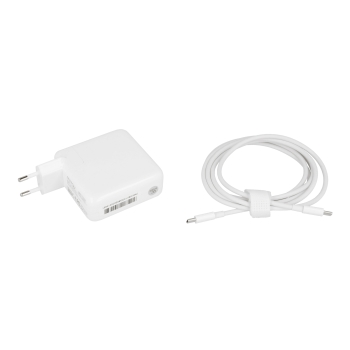 Zasilacz Mitsu 100W USB type C USB-C (white)