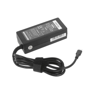 Zasilacz Mitsu 65W USB type C USB-C (black)