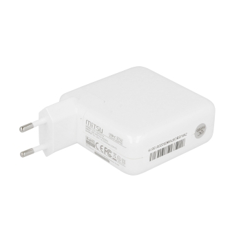Zasilacz Mitsu 87W USB type C USB-C (white)