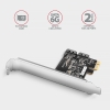 AXAGON PCES-SJ2 kontroler PCIe 2x SATA 6G JMB582
