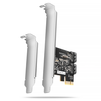 AXAGON PCES-SJ2 kontroler PCIe 2x SATA 6G JMB582