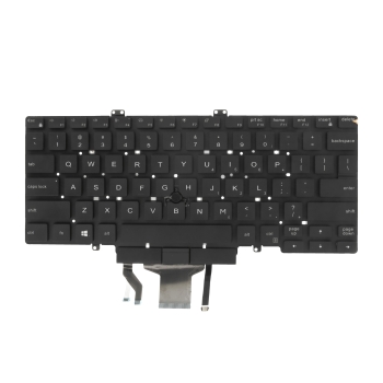 Klawiatura laptopa do Dell Latitude 3400, 5400, 7400 (podświetlana, trackpoint)