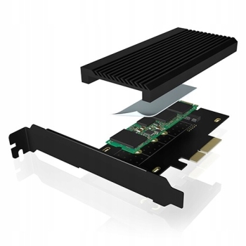 ICYBOX IB-PCI208-HS adapter PCIex na M.2 SSD NVMe
