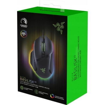 Myszka przewodowa Razer Basilisk V3 gamingowa 26000 dpi USB dla graczy