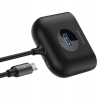 Baseus Square Round HUB USB 3.0 do 1x USB 3.0 + 3x USB 2.0 1m czarny