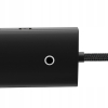 BASEUS WKQX030301 adaper hub rozdzielacz z USB-C na 4x USB 3.0 kabel 25 cm