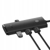 BASEUS WKQX030301 adaper hub rozdzielacz z USB-C na 4x USB 3.0 kabel 25 cm