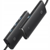BASEUS WKQX030301 adaper hub rozdzielacz z USB-C na 4x USB 3.0 kabel 25 cm