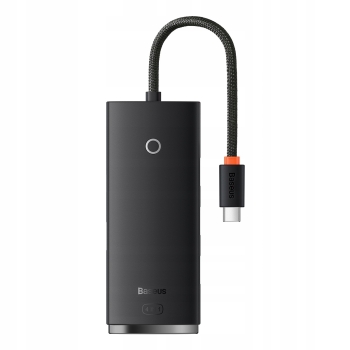 BASEUS WKQX030301 adaper hub rozdzielacz z USB-C na 4x USB 3.0 kabel 25 cm
