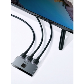 Baseus CAHUB-BC0G Switcher splitter przełącznik HDMI