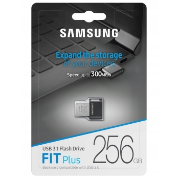 Pendrive Samsung FIT Plus 256 GB USB 3.1 szary