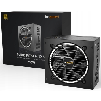 Zasilacz ATX BE QUIET! Pure Power 12M 750W 80+ Gold modularny