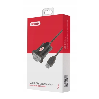 Unitek Y-105 RS-232 przejściówka z USB na RS232 !